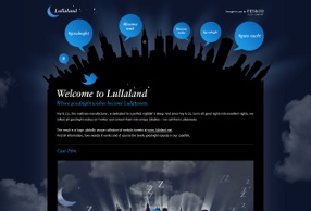 Lullaland – Landingpage